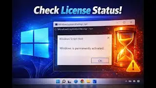 How To Check Windows License Expiry Status #windows #operatingsystem #pc