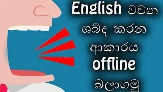 How to convert text to speech in sinhala using notepad
