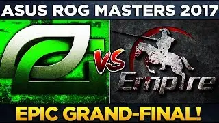 🏆 OpTic vs Empire - EPIC COMEBACKS !! Asus ROG Masters Grand Final 2017 - Dota 2