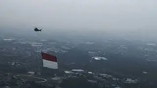 FLY PASS HELIKOPTER, HUT RI KE-78