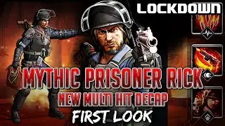 TWD RTS: Mythic Prisoner Rick, New Multi Hit Decap! The Walking Dead: Road to Survival Leaks