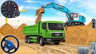 Real City Construction Simulator 🚜 | City Road Builder & Excavator Trucks | Android Gameplay