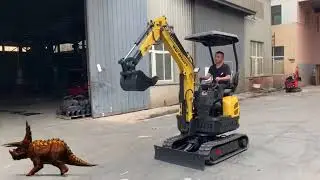 1600KG 1800KG Operating Weight Compact Diggers