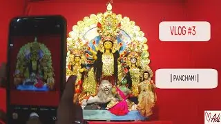PANCHAMI VLOG | DURGA PUJO 2021 VLOG SERIES | ADRIKA SHINJINI