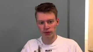 Troels forklarer om sit m&aring;l, Peder Lykke