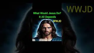 ✝️ What Would Jesus Do (WWJD)? Heads-Up...Biblically, Here's What Jesus Might ACTUALLY Do! (a Short)