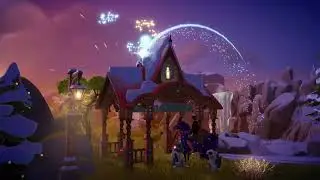 Open Delver Dale SW of Wishing Way via the Snowy Alpine Welcome Gate Disney Dreamlight Valley Xbox