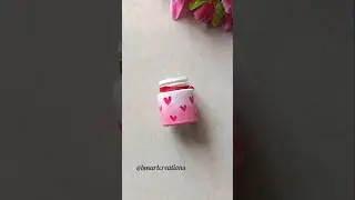 DIY Bottle art 😮💕 #painting #shorts #shortsvideo #bottleart #reuseidea #bestoutofwaste #artshorts