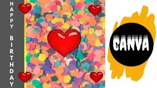 How to make beautiful  Birthday Greeting Card | birthday card ideas | Digital Birthday Card