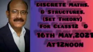 Discrete Mathematics & Structures (SET THEORY) contd. 1