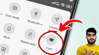 Redmi Mi | Smart Mirroring | Screen Cast Setting in Android Mobile Xiaomi 
