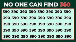 Test Your Observation Skill! Spot The Odd Numbers and Letters