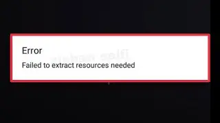 Fix Error Failed to extract resources needed in Call of duty mobile problem in Android