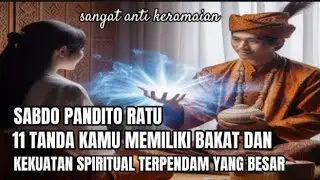 SABDO PANDITO RATU _11 TANDA KAMU MEMILIKI BAKAT SPIRITUAL TERPENDAM YANG BESAR