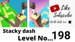 || Level no... 198 || Stacky Dash gaming - Android game Version 💪🏻 - Official gaming adda