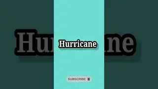 How To Pronounce Hurricane In English || Word Pronounce