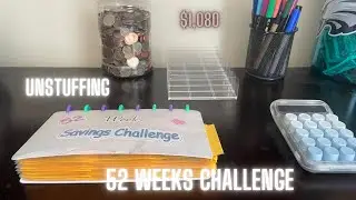 UNSTUFFING 52 WEEK SAVING CHALLENGE