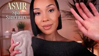 ASMR Spa Sanctuary | Deep Massage, Hair Brushing & Facial Care | Slow Touch & Deep Relaxation