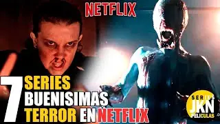7 Mejores Series de TERROR NETFLIX l Las mas exitosas!