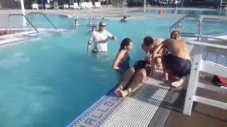 3 Drills in 2 minutes: Extrication from a Catch Pool with Primary Assessment