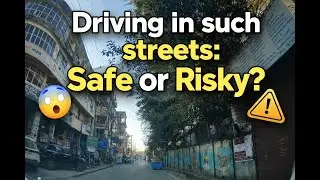 Crossing Busy Street at Durga City Center, Haldwani | Real Dashcam Drive | Dev and Drive