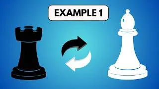 EXCHANGE SACRIFICE for PASSED PAWN