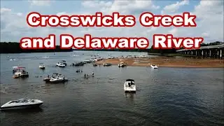 Crosswicks Creek, Delaware River, Bordentown Beach Sandbar
