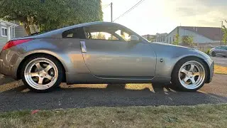Nissan 350z gets H&R LOWERING SPRINGS.