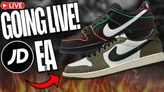 GOING LIVE! JD SPORTS EA & NIKE SB DUNK LOW BRONX GIRL SKATE