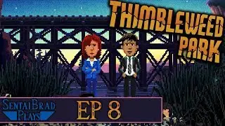 Reporting Fake Crimes A-Boo | #8 | SB Plays Thimbleweed Park