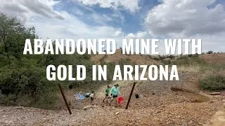 Family Adventure Exploring An Abandoned Gold Mine In Arizona Desert