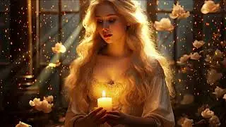 Girl with a candle ⦁ Free Footage for Video editing | Stock video