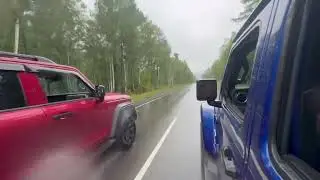 DRAG. Jeep Wrangler Sahara 3.6 2019 vs TANK 300 2024 2.0 turbo