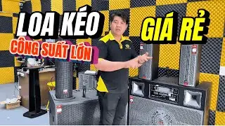 2 Mẫu Loa K&eacute;o G&iacute;a Rẻ Cấu H&igrave;nh Khủng Bass 50 Đ&ocirc;i L369 Pro V&agrave; KB21802 Pro Tại Điện M&aacute;y 369 An Giang