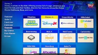 Disney Junior на Sky+HD
