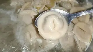 🥟Pelmeninin hazırlanması.Приготовление пельменей.Pastry