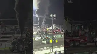 The Silver Bullet first run as a Pro Stock tractor... Bowling Green 2025