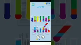 lab liquid sorting normal level 199 and 200