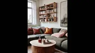 Space Saving Living Room Furniture Ideas for Small Spaces #SpaceSavingFurniture #SmallSpaceLiving
