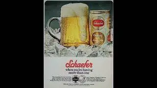 The SCHAEFER Beer Song - 1962