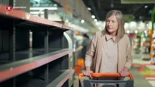 Gas aus = Supermarkt leer! Steh auf, du z&auml;hlst!
