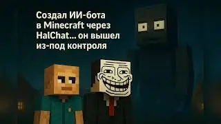 Создал ИИ-бота в Minecraft через HalChat&hellip; и он вышел из-под контроля!