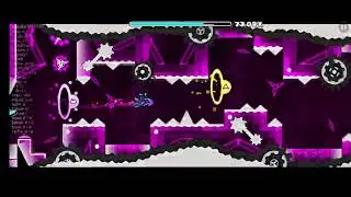 Geometry Dash Freedom08 clip the hardest part 70-74% imo