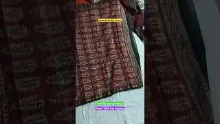 Beautiful Maheshwari Silk Saree Ajrak print ।। Free shipping All over india 🇮🇳।। part 13