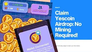 Automate YEScoin Airdrop Claims | How to claim offline Rewards | No Daily Logins | Withdraw yescoin