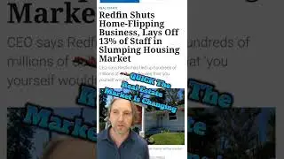 Redfin Lays Off 13% of Workforce & Kills Home Flipping Business #realestate #realestatetech #Redfin