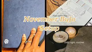 November BuJo Setup