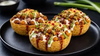 बाजार जैसी Katori Chaat घर पर 🥣 | UP Style Katori Chaat Recipe | Easy Chaat
