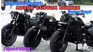 Kompilasi & Inspirasi MOTOR CUSTOM BOBBER, Ganteng Banget ( 2 ) - (Dijual di TIKTOK) 