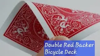 Double Red Backer Bicycle Poker Deck#patilmagic #patilmagicshop #magic #bicyclecards #doubleback